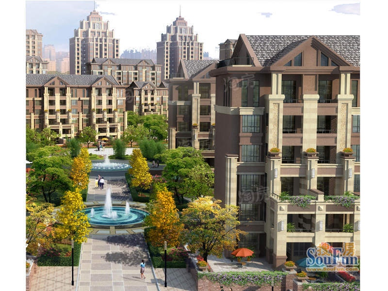 德宝城墅效果图