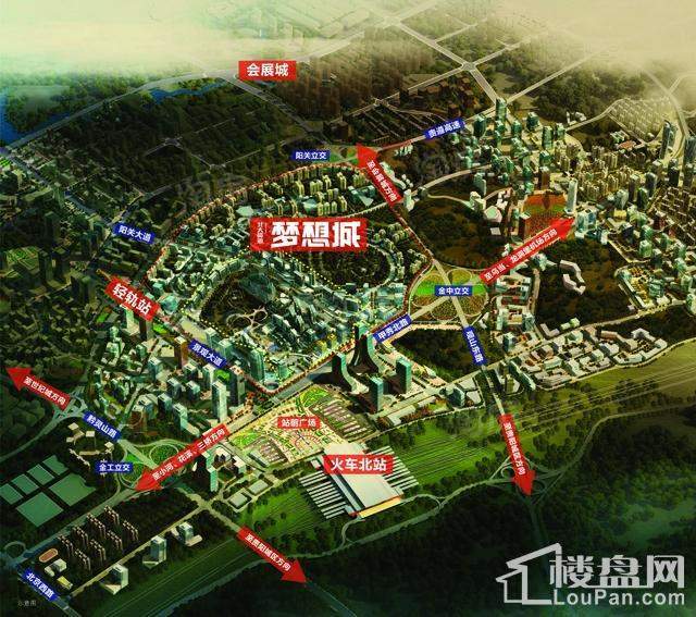 北大资源梦想城位置图