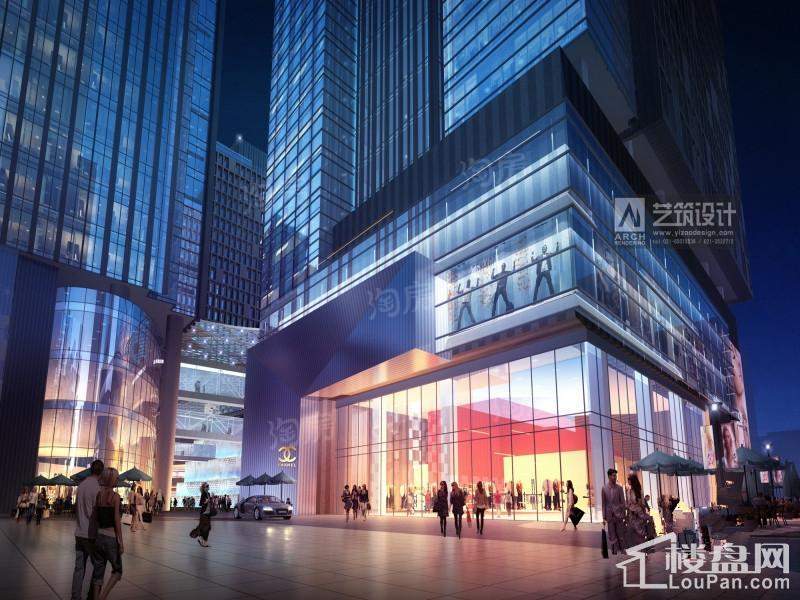 绿地中心效果图
