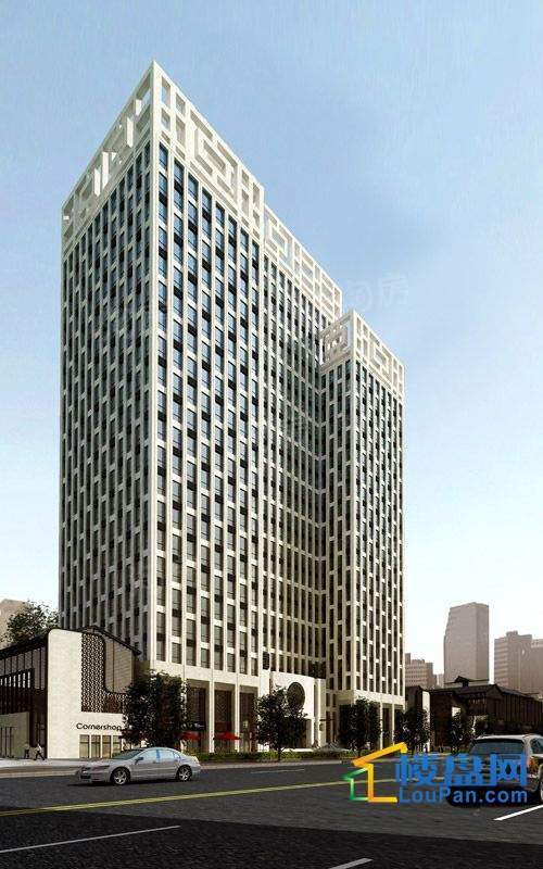 月河楼商业街效果图