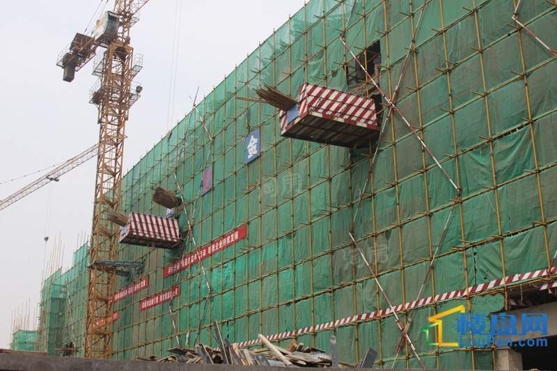 月河楼商业街实景图