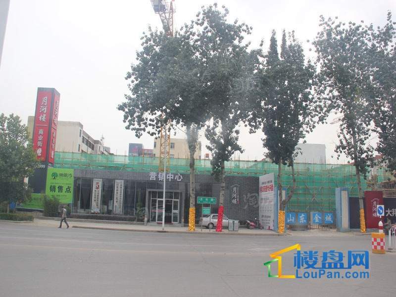 月河楼商业街实景图