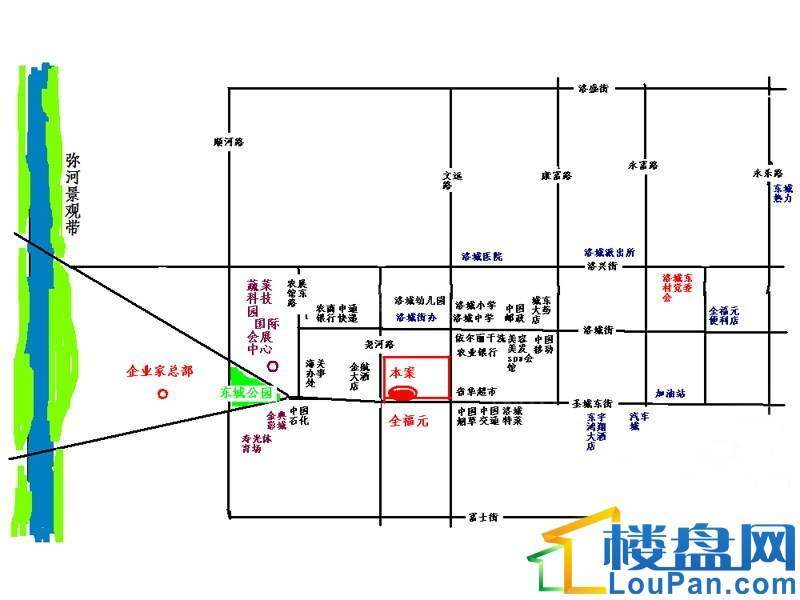 泰华幸福里位置图