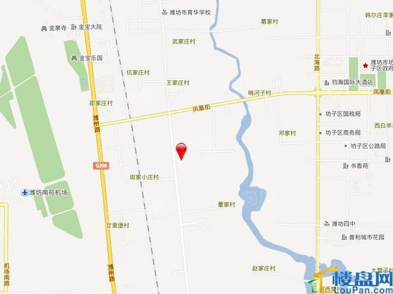 恒信南郡位置图