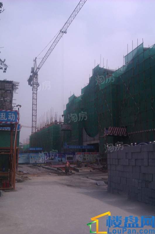 月河楼商业街实景图