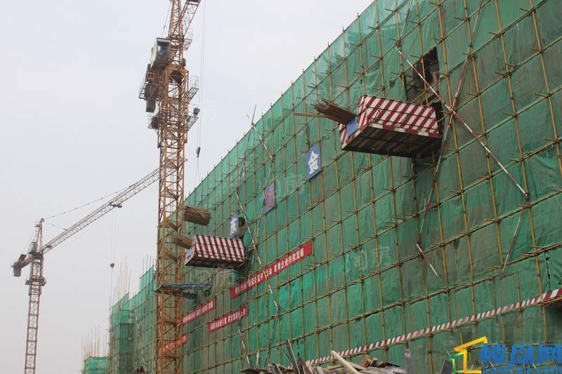 月河楼商业街实景图