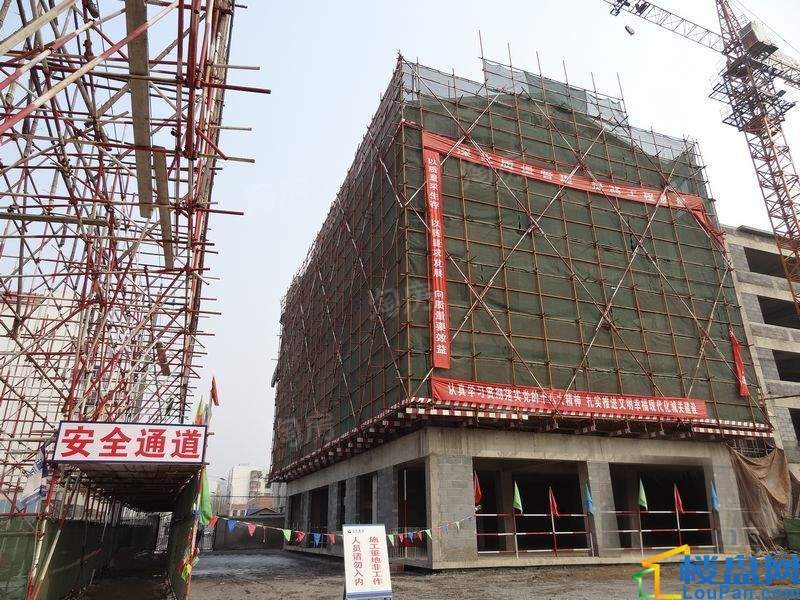 月河楼商业街实景图