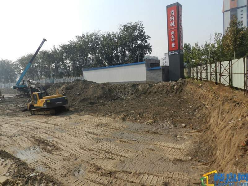 月河楼商业街实景图