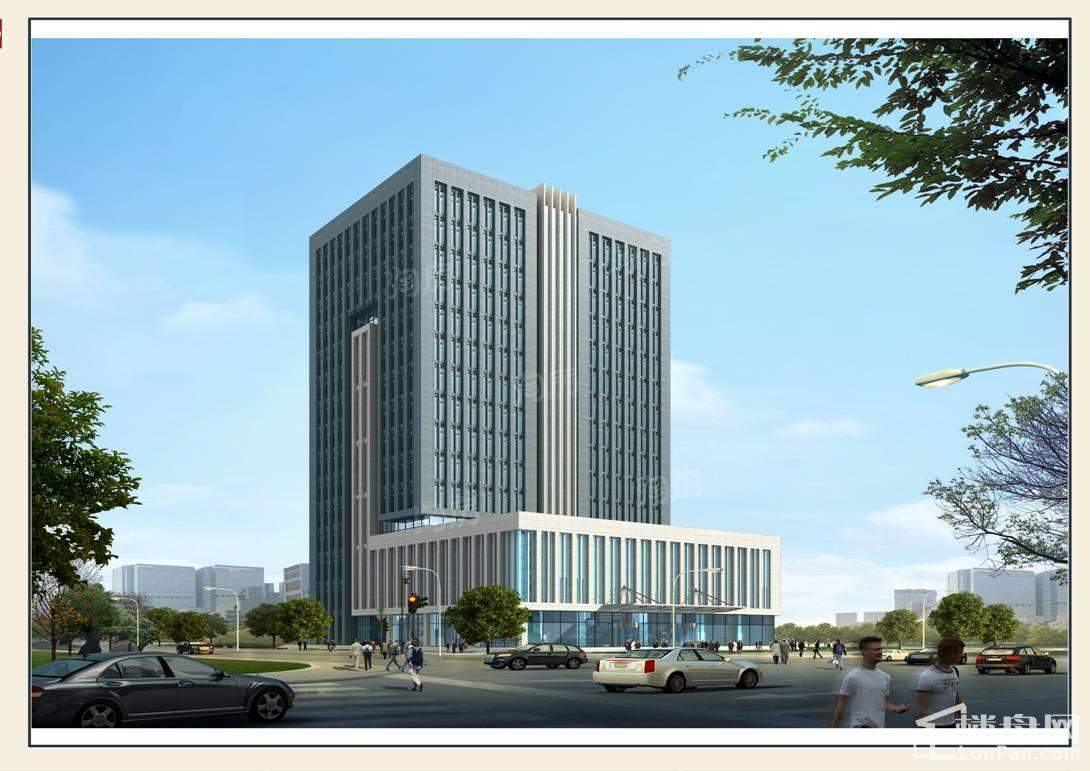 内蒙古低碳经济总部大厦效果图