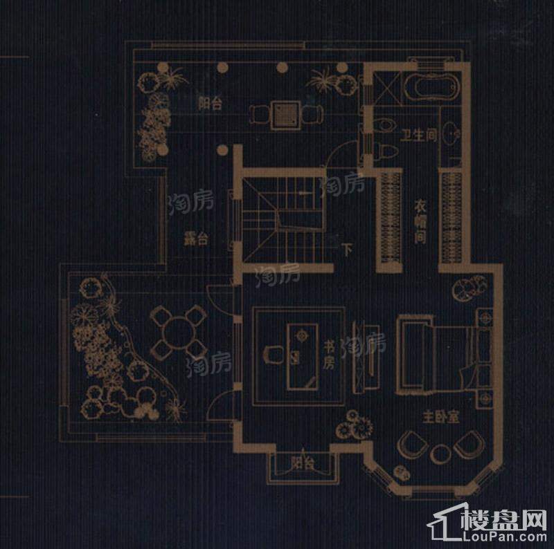 C户型第三层