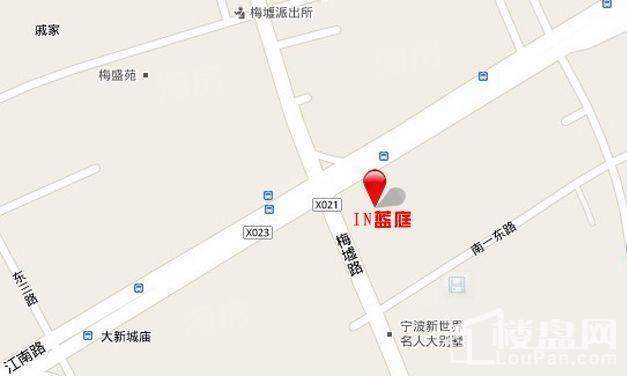 IN蓝庭位置图
