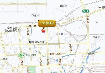 达润御园位置图