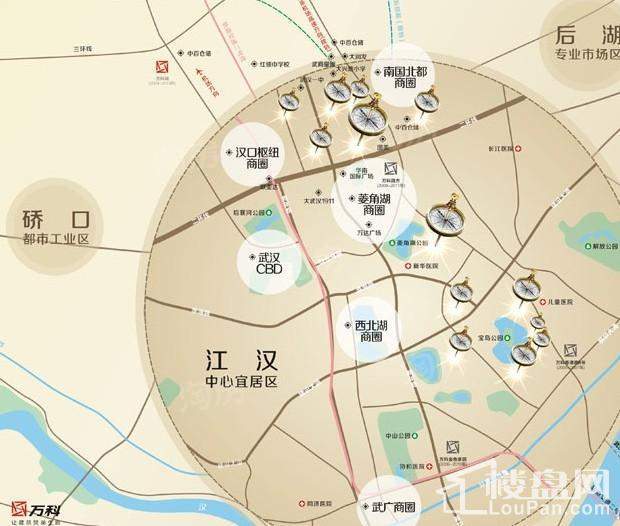 万科汉口传奇位置图