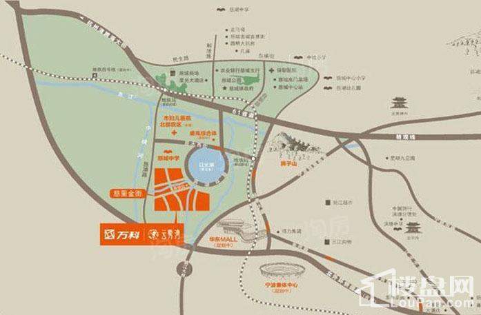 万科云鹭湾位置图