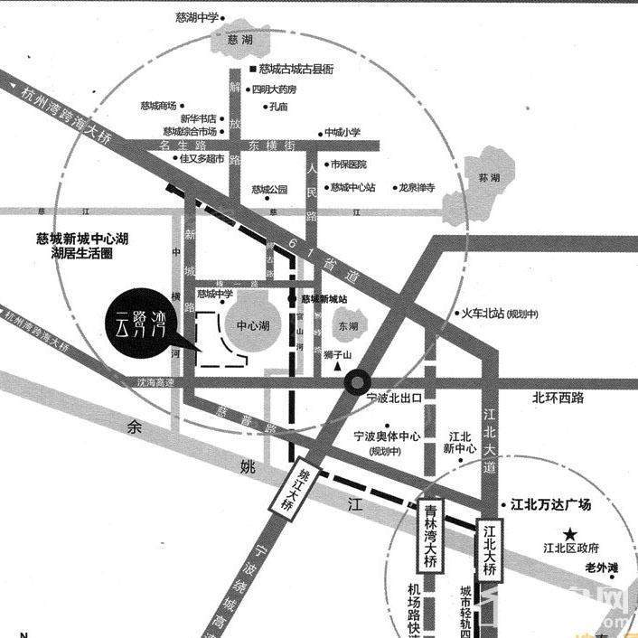 万科云鹭湾位置图