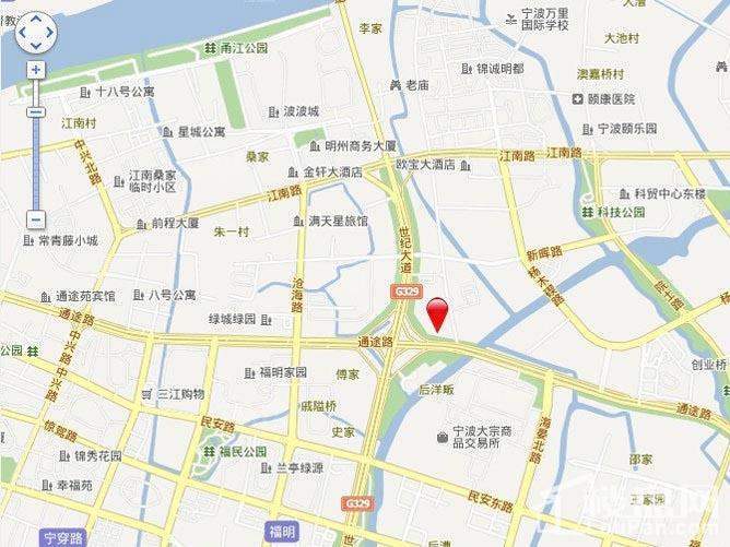 华城花园位置图