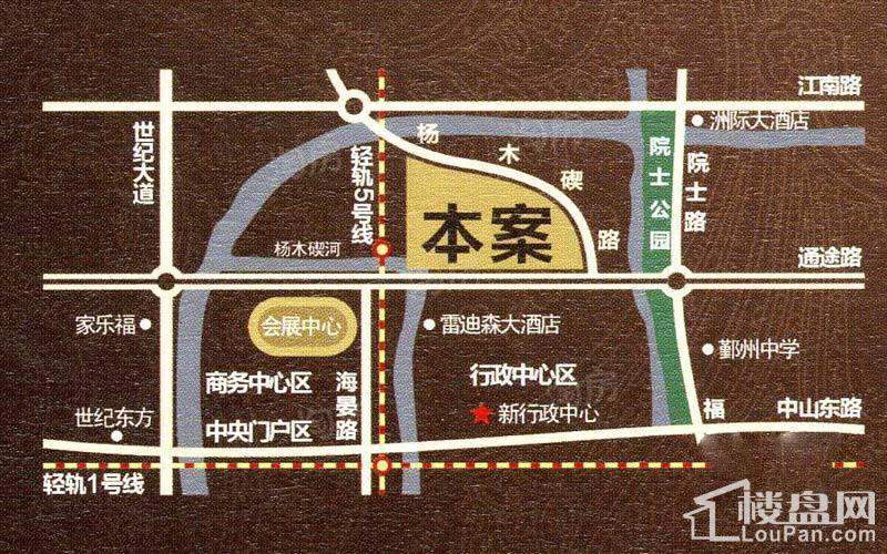 和美城位置图