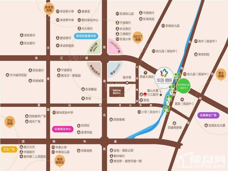 华创朗悦位置图
