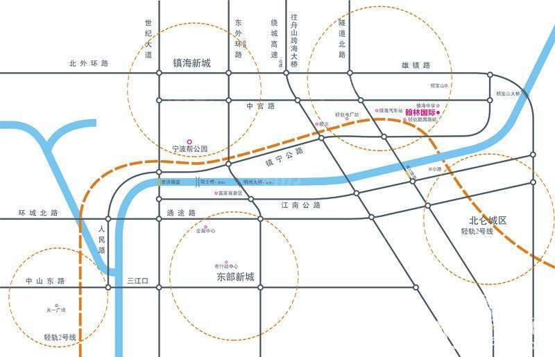 翰林国际位置图
