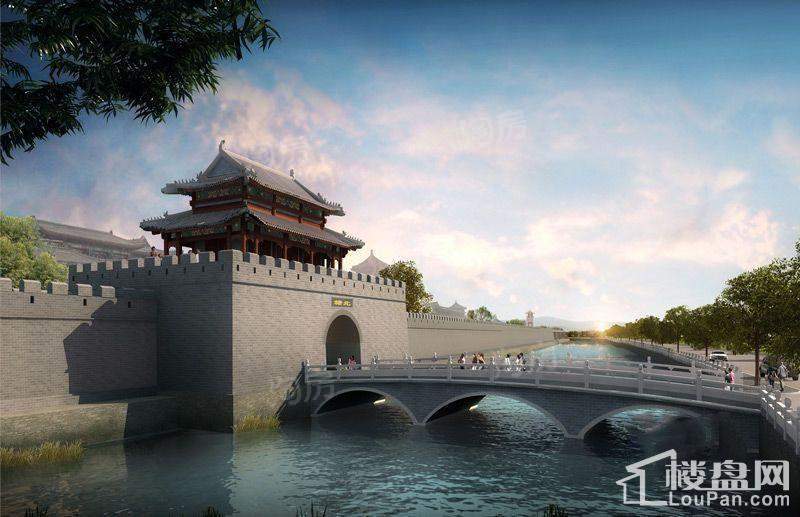 北塘古镇实景图