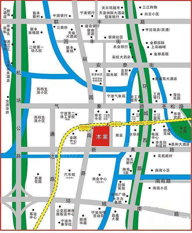 丽园尚品位置图