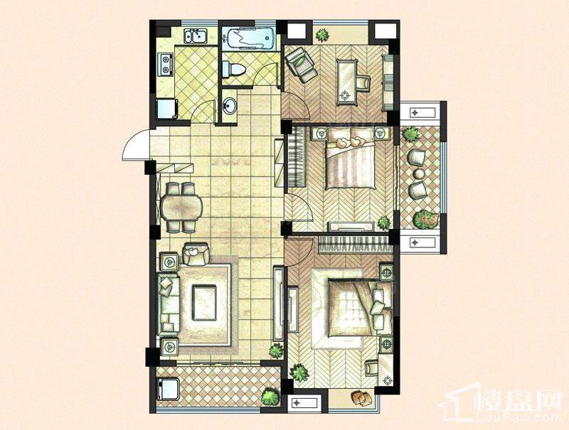 晴园三期3室2厅1卫