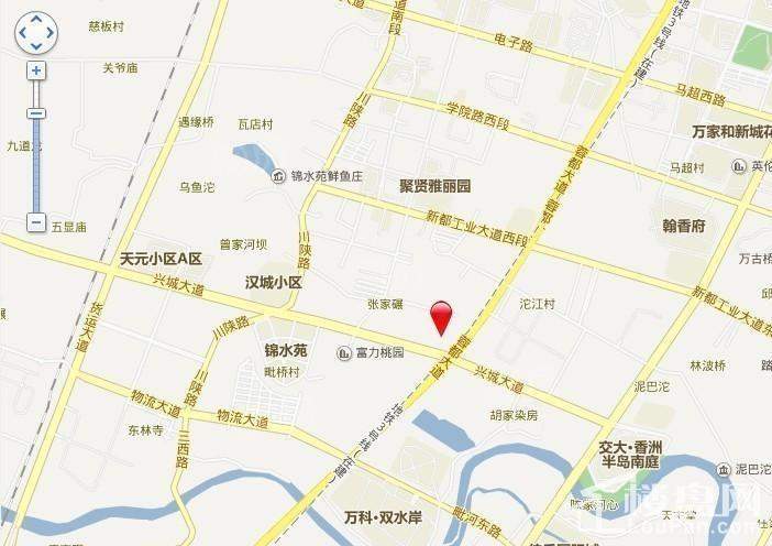 雄飞北尚广场位置图