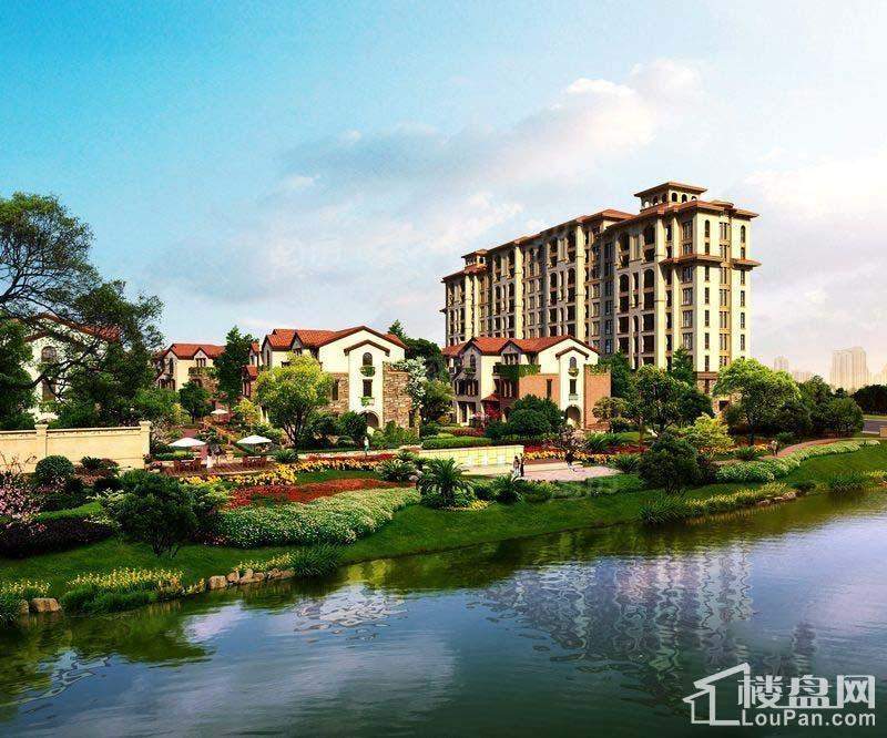 国骅文澜水岸效果图