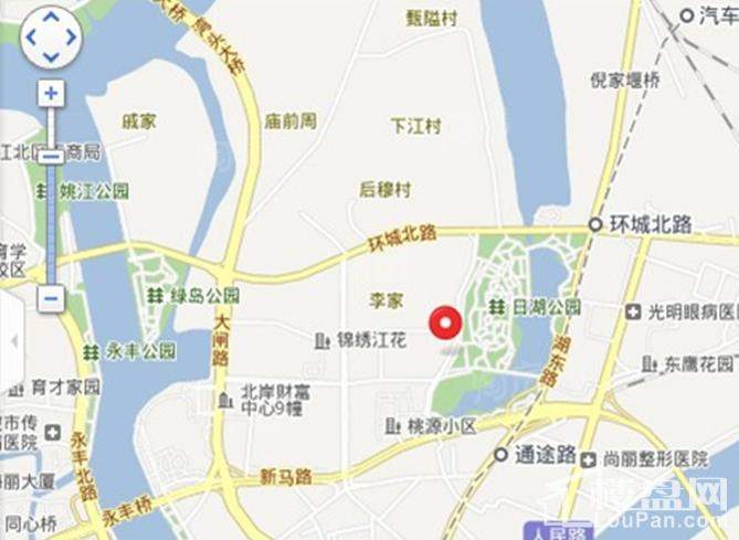 中旅名门府位置图