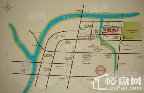 奥丽赛凤凰水岸商铺位置图