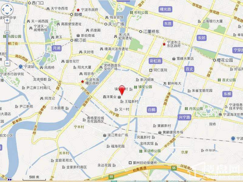 恒盛贺丞路22号项目位置图