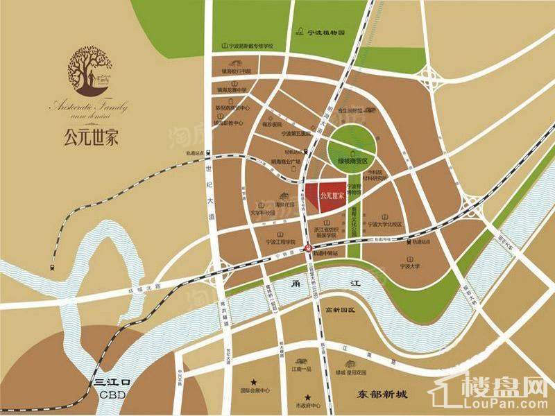 开投置业公元世家位置图