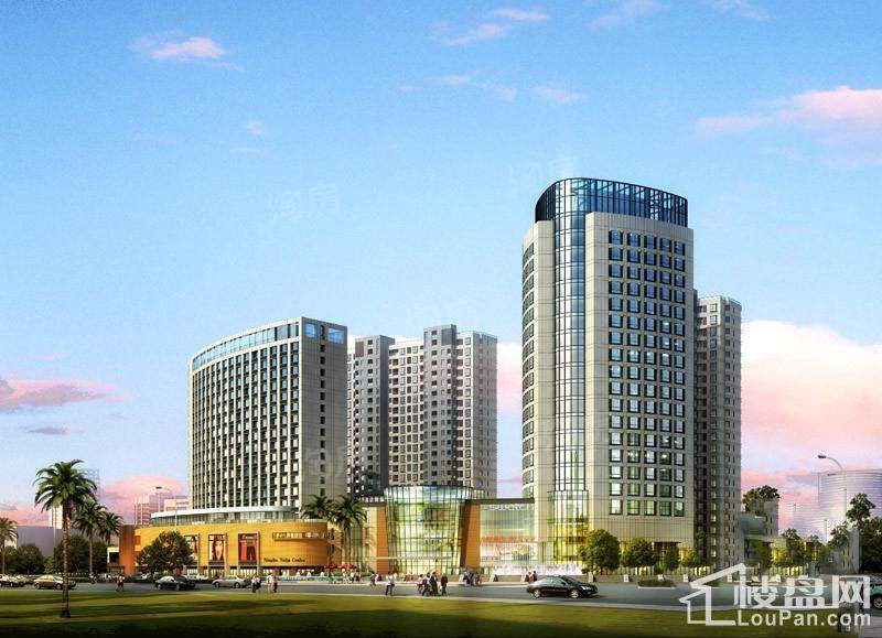 郁金香中心效果图