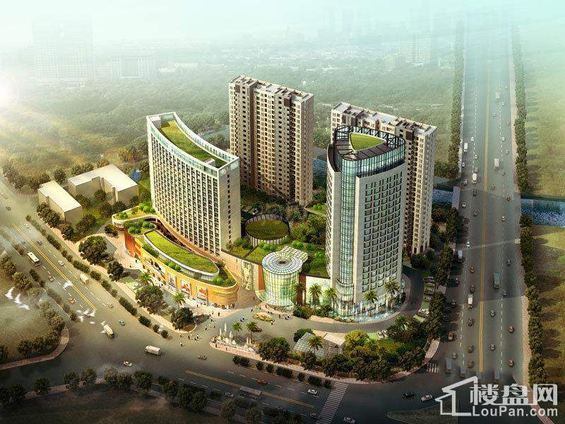 郁金香中心效果图