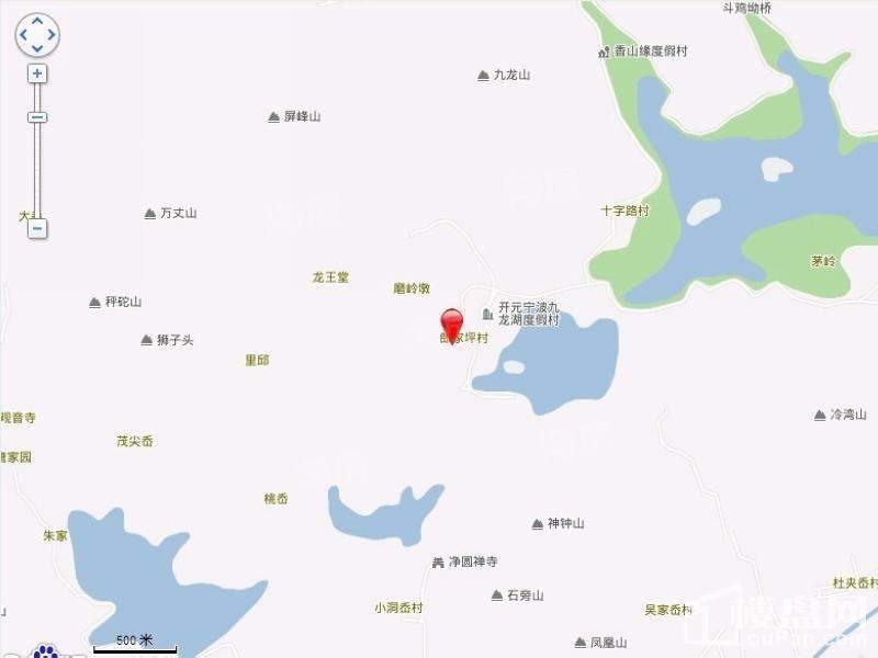 开元九龙湖畔位置图