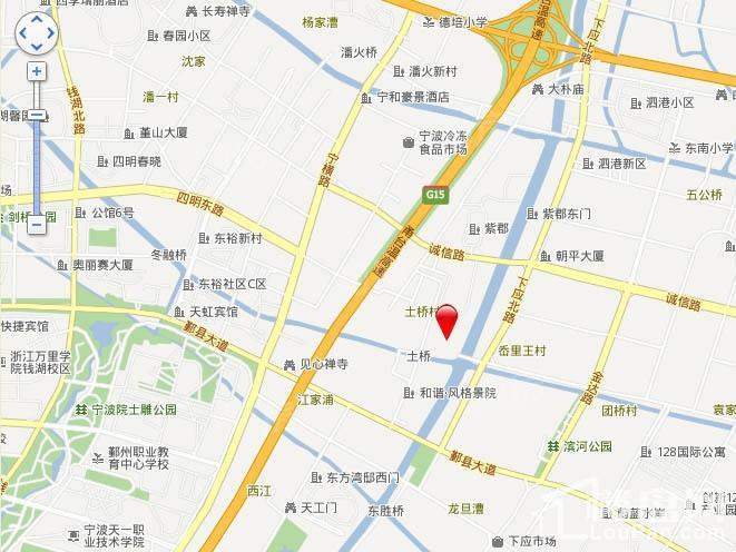 荣安蝶园位置图