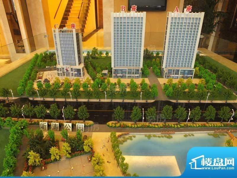 临海听涛实景图