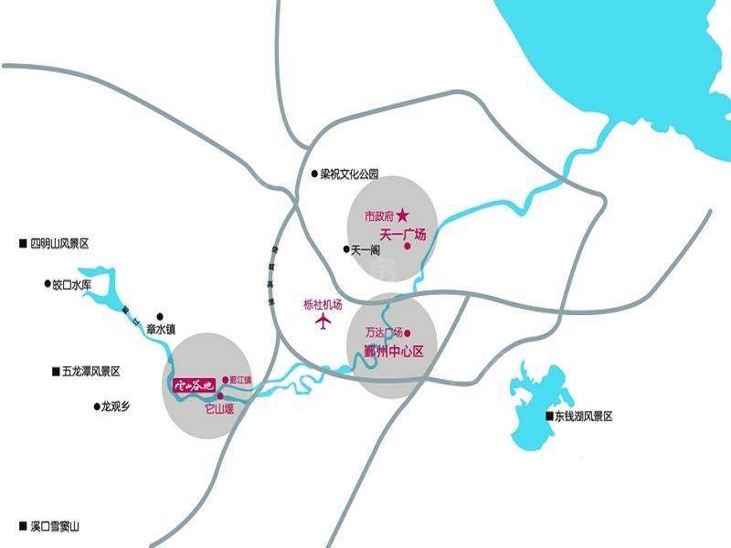 它山谷地位置图