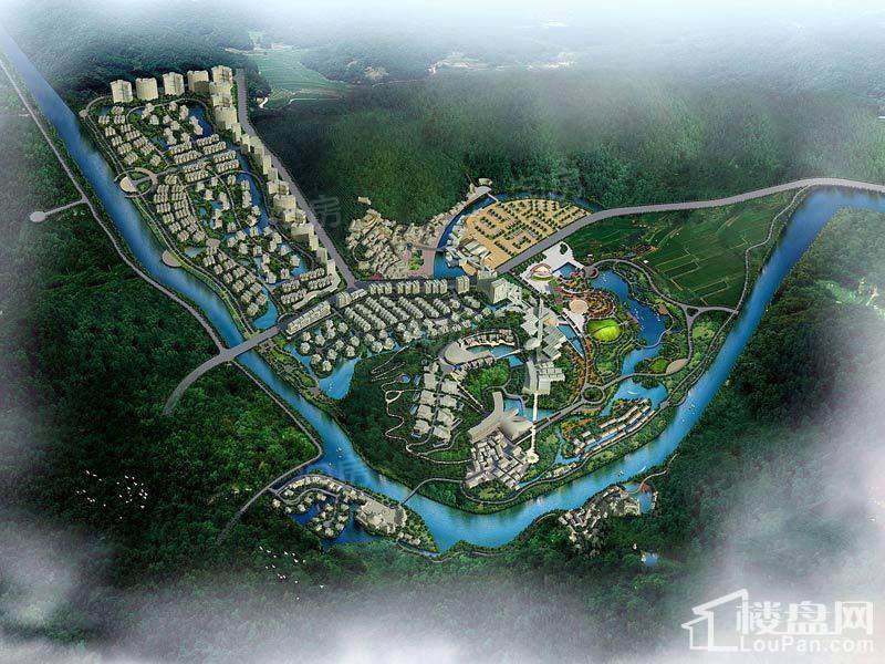 它山谷地效果图