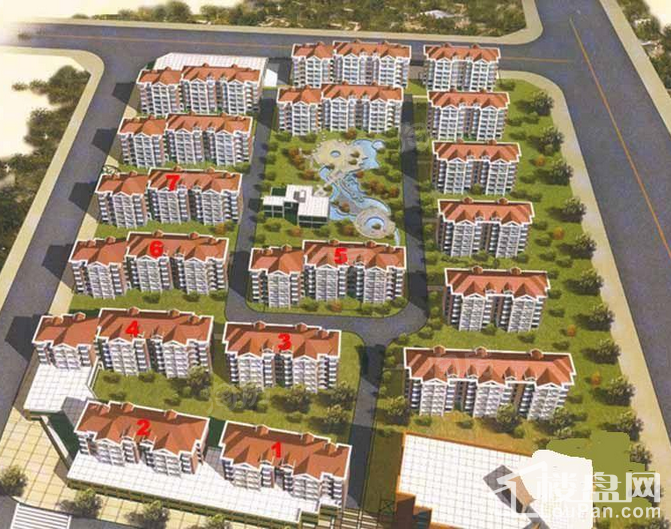 东方绿岛效果图