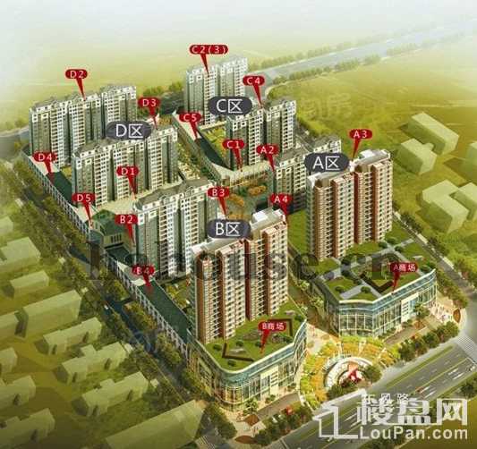 东方绿岛效果图