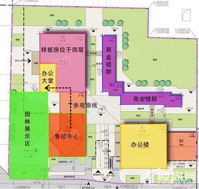 贵阳富力中心配套图