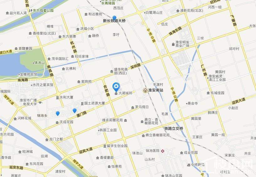大湖城邦·花苑位置图