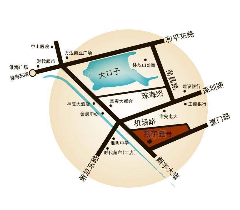 翔宇壹号位置图