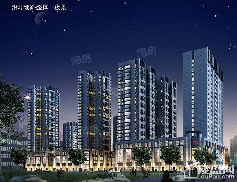 汇丰CBD中央广场效果图