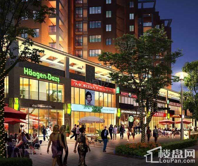 广博阳光丽园商铺效果图