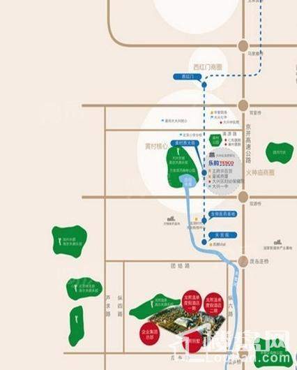 龙熙·瓦德拉玛庄园位置图