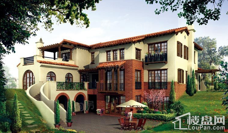 格拉斯小镇效果图