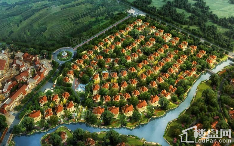 格拉斯小镇效果图