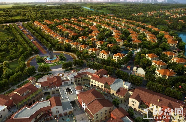 格拉斯小镇效果图